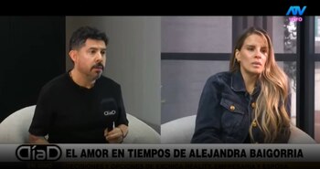 Alejandra Baigorria responde a las críticas y niega que controle a Said Palao: “No me enamoraría de un muñeco”. Captura: Día D.