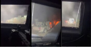 En las grabaciones se puede