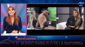 Magaly Medina revela a Alejandra Baigorria que tuvo información privilegiada para el ampay de Said Palao: “No te voy a decir la fuente”
