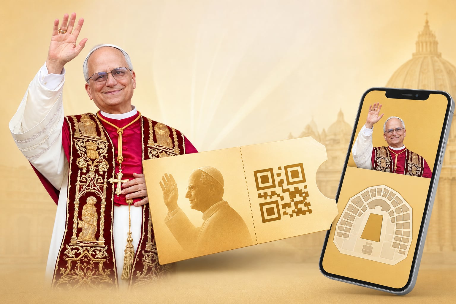 Entradas para la misa del papa León XIV en Las Palmas ¿cómo registrarse en Ticketmaster paso a paso?