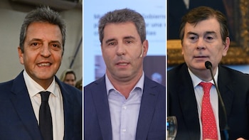 Sergio Massa, Sergio Uñac y Gerardo Zamora