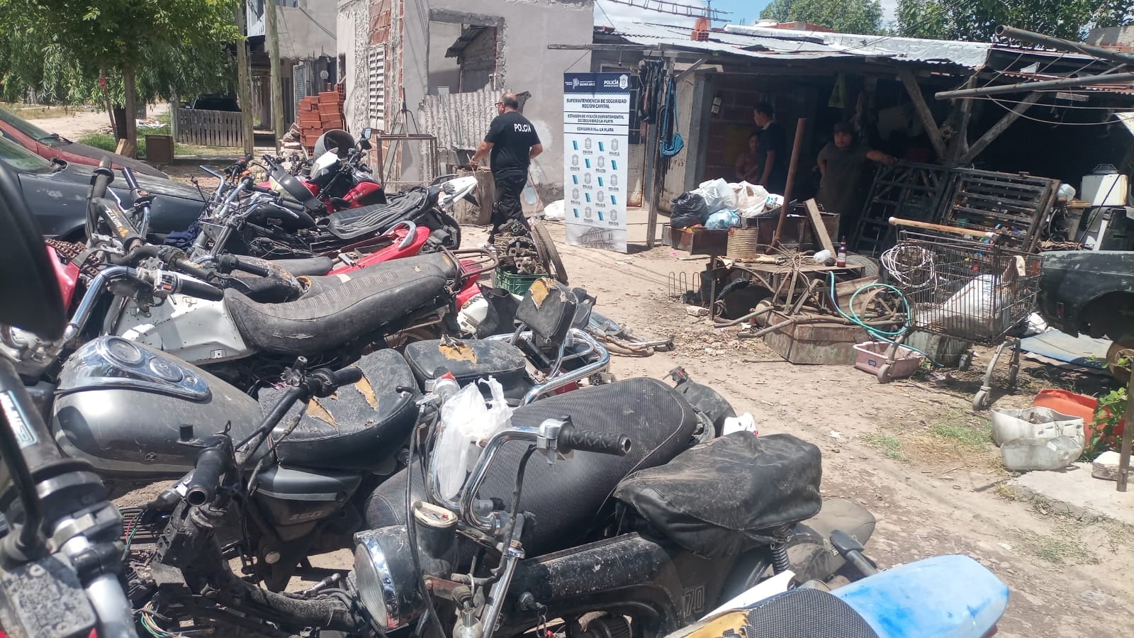 Una imagen del taller clausurado