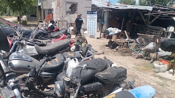 Golpe en un taller clandestino