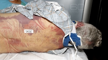 Jeffrey Epstein durante los exámenes