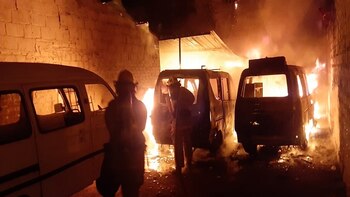 Bomberos atendieron incendio en Suba,