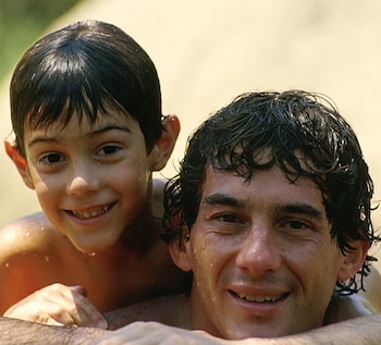 Vacaciones de Ayrton Senna