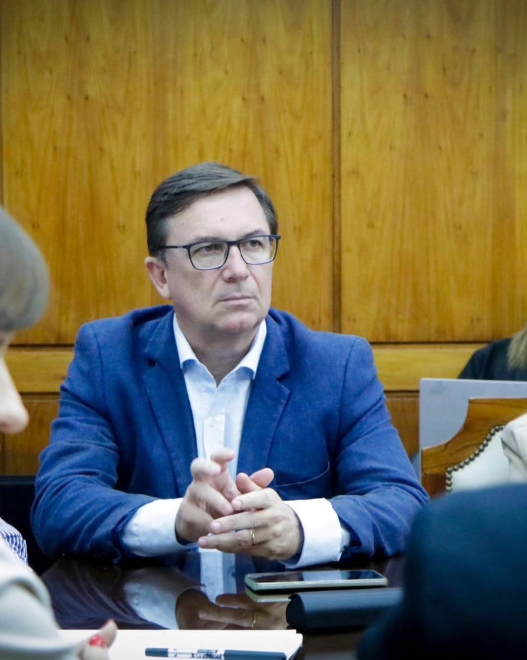 El ex legislador y actual presidente del Banco Chaco, Livio Gutiérrez