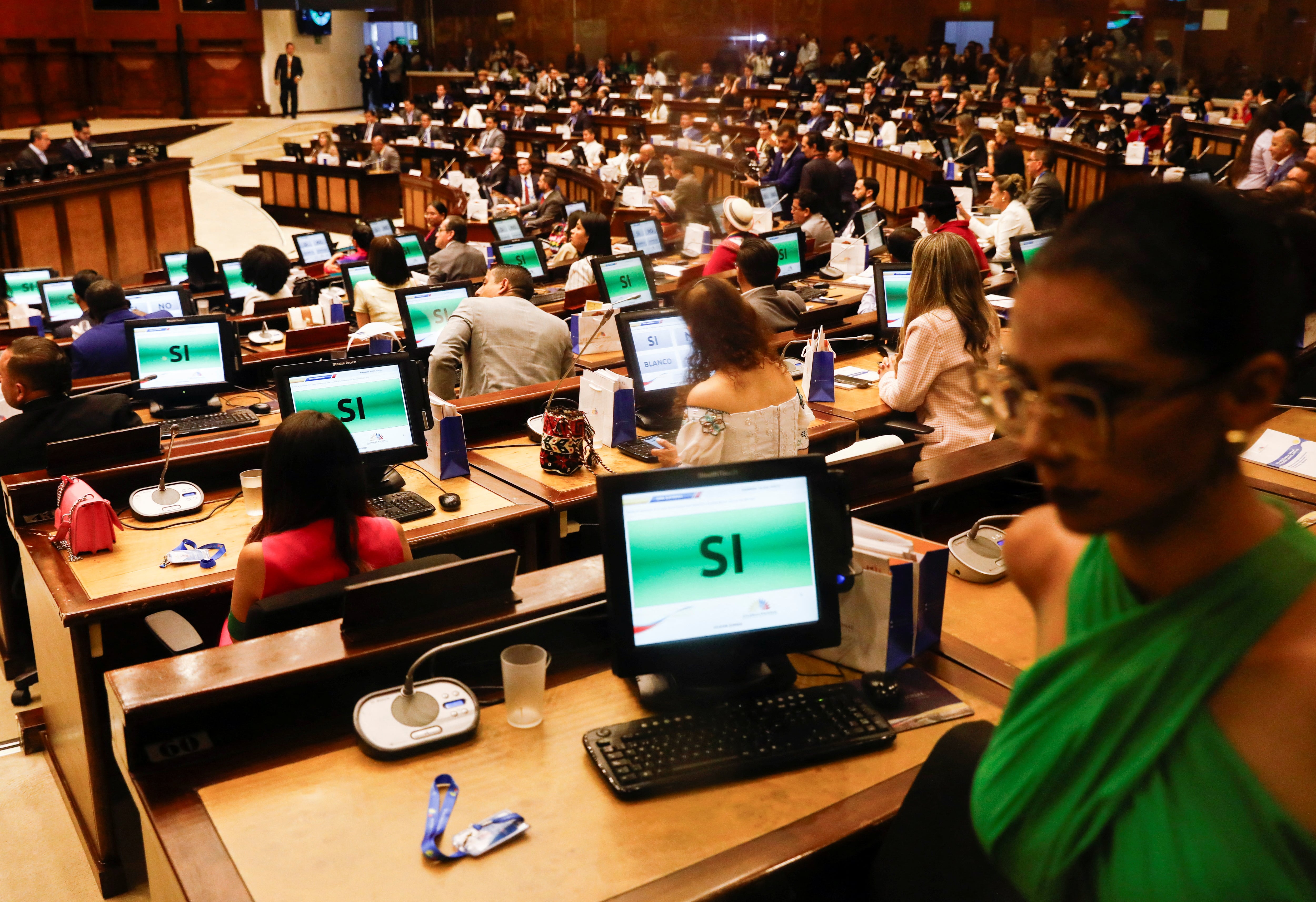 Las reformas fueron aprobadas recientemente en la Asamblea Nacional. REUTERS/Karen Toro