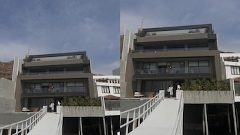 Casa de playa de Gisela Valcárce terminada.