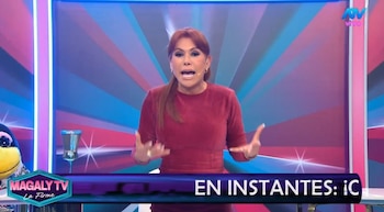 Magaly Medina vuelve renovada tras su paso por Chota: “Llego al estudio con el corazón rebosante de alegría”. Captura: Magaly TV La Firme.