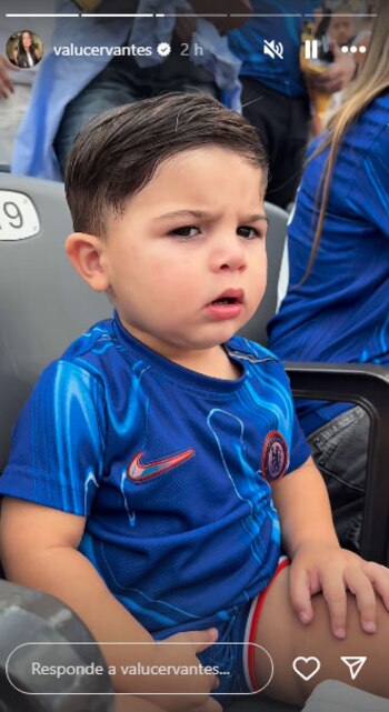 La familia de Enzo Fernández