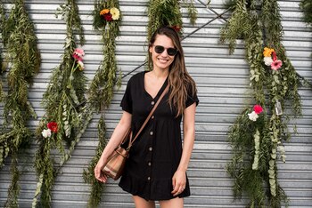 Pampita, como todos los años,