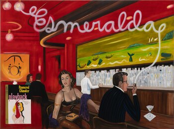 "Portrait of Raymond Chandler at