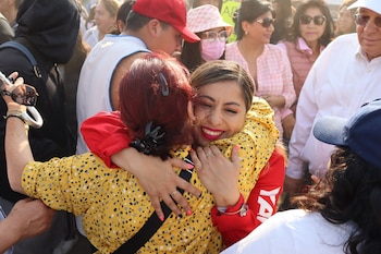 La candidata ha comenzado sus