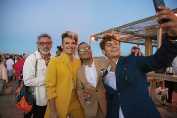 El sunset era uno de