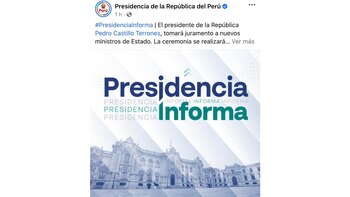 Presidencia de la República anuncia
