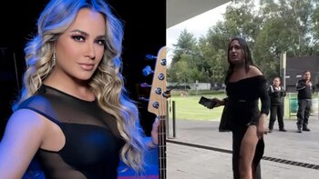 La cantante cuestionó también por