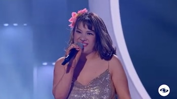 La participante no pasó a la siguiente fase - crédito Emisión Yo me llamo / Caracol Televisión