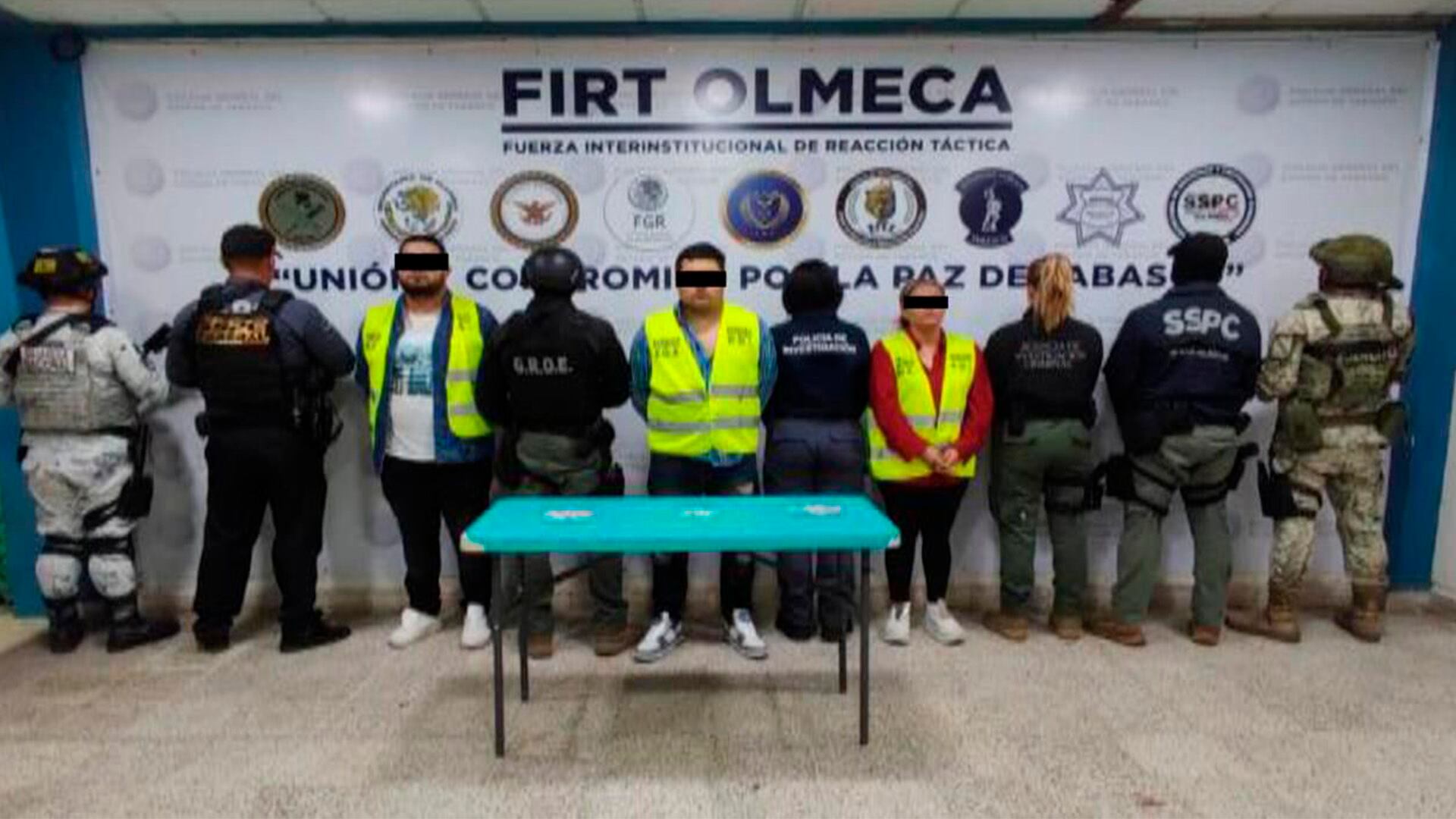 El secretario de seguridad y protección ciudadana informó la detención de