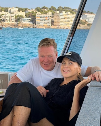 El emotivo posteo de Ronald Koeman tras la muerte de su esposa