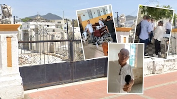 El religioso se encontraba alistando