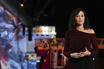 Isabel Díaz Ayuso, presidenta de