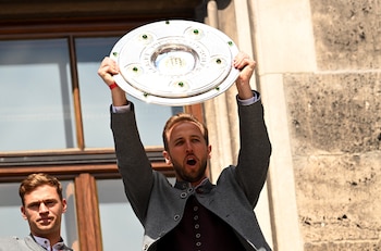 El domingo 19 de abril de 2026, Bayern Múnich podría levantar su título 35 en la historia, el segundo para el delantero inglés Harry Kane en su carrera-crédito Angelika Warmuth/REUTERS