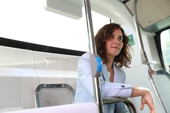 La presidenta de la Comunidad