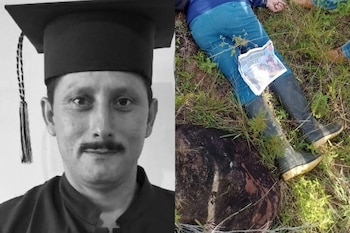 Rigoberto Mendoza, firmante de paz