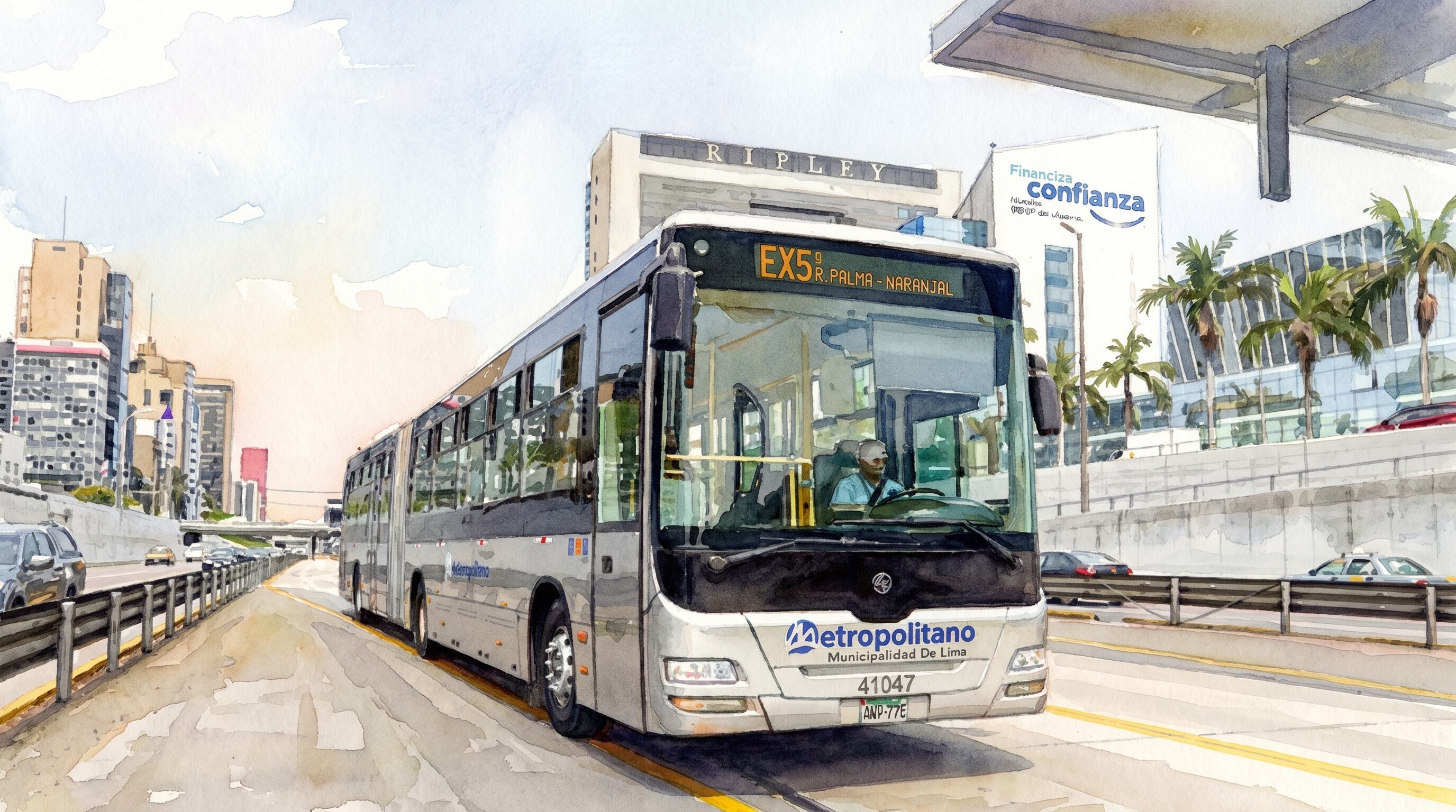 Tres buses del Metropolitano colisionaron en plena vía expresa, lo que obligó a la evacuación de decenas de pasajeros y generó largas filas de unidades detenidas. (Imagen Ilustrativa Infobae)