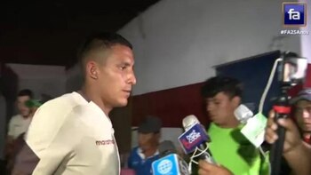 Alex Valera insultó a árbitro