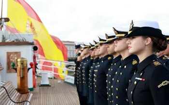 La princesa Leonor a su