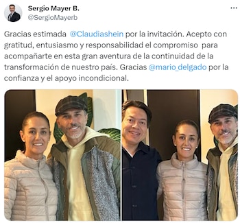 Sergio Mayer se suma al