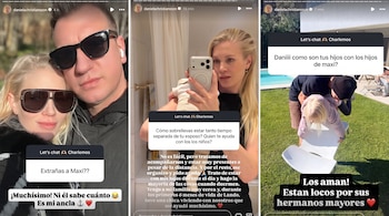 A pocos días de volver al país para reencontrarse con Maxi López, Daniela Christiansson dio detalles de su vida familiar (Instagram)