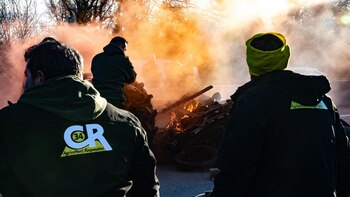 Los agricultores mantienen sus protestas