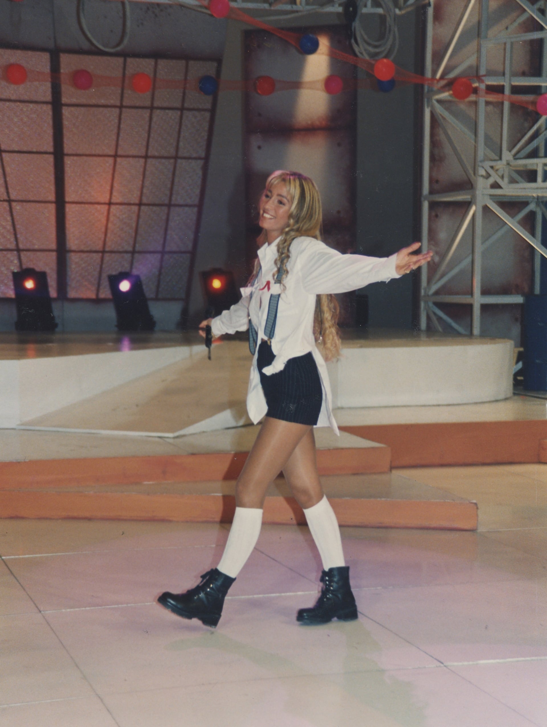 Cris Morena y un momento de gloria durante la época de Jugate conmigo