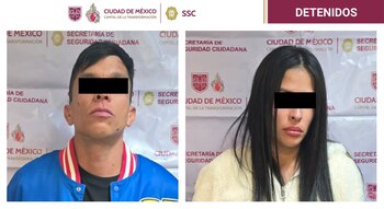 El Ronny fue detenido con una mujer que presuntamente sería su pareja sentimental. Crédito: SSC