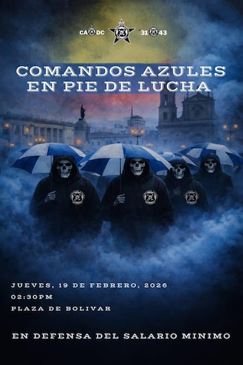 La hinchada del equipo embajador