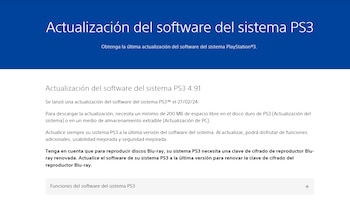 La actualización trae mejoras en