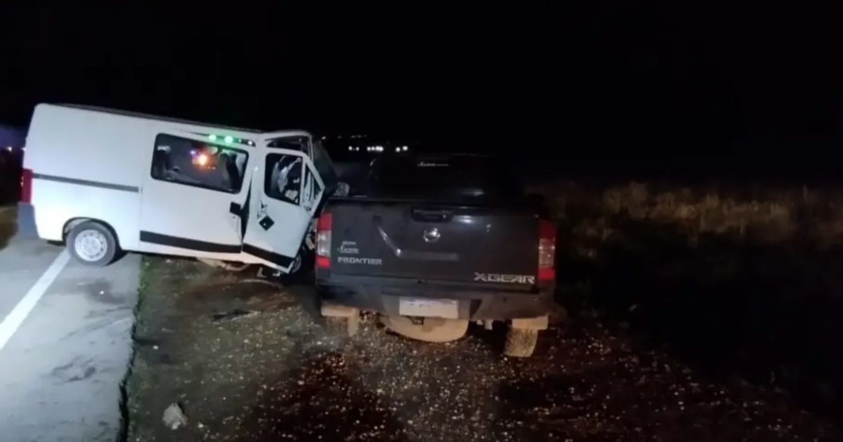 Choque entre una camioneta y una combi con estudiantes en la Ruta Nacional 33, Pigüé, Buenos Aires, agosto 2026 - seguro de vida accidentes personales