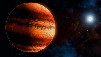 Detectan un exoplaneta más grande que Júpiter y logran medir su órbita