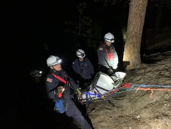 Los rescatistas tuvieron que usar