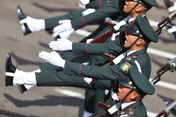 Desfile Militar por Fiestas Patrias