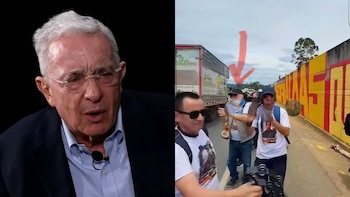 Álvaro Uribe solicitó verificar la identidad de un hombre que participó en ataque frente a su vivienda: sería portavoz de ‘Calarcá’