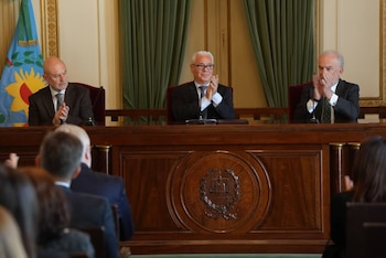 Sergio Torres, Daniel Soria en el cierre de la III Convención de la Red Panhispánica de Lenguaje Claro y Accesible