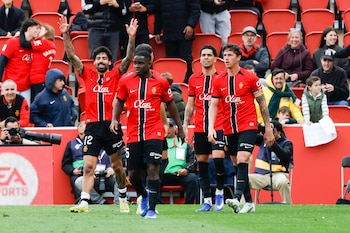 El jugador del Mallorca Samu