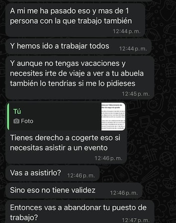 Captura de pantalla de Soy Camarero (X)