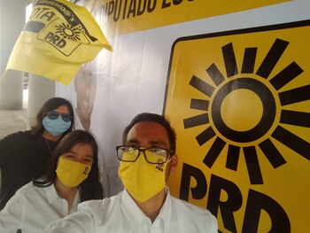 Acudió a emitir su voto