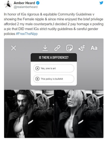 El comparativo de Momoa y