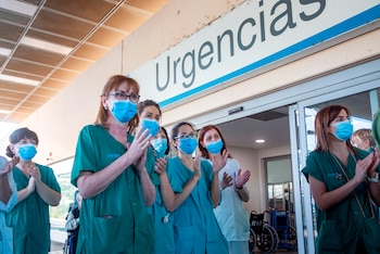 Médicos, personal de enfermería y